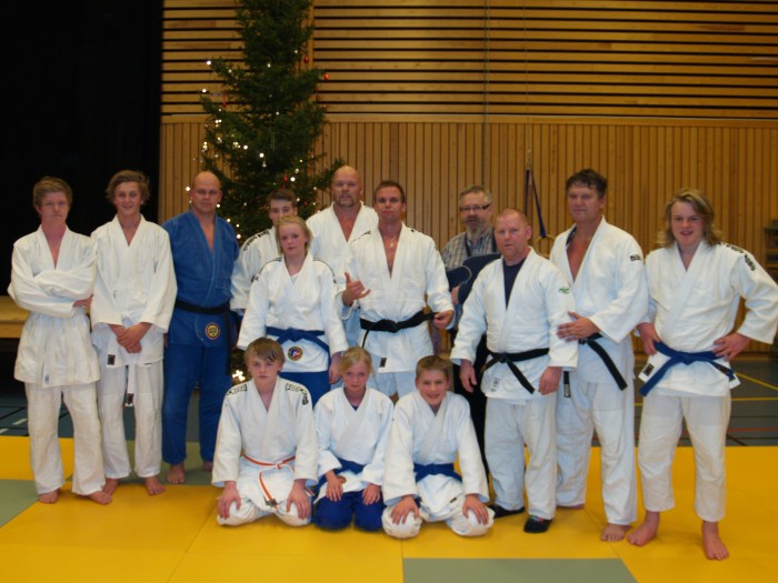 Slitne og fornøyde etter førjulstrening.