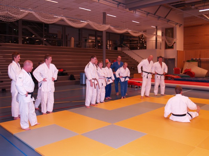 Oppvarming. Robert viser noen spesielle ruller.