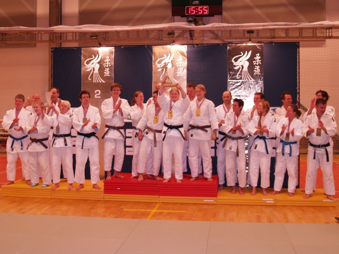 SH: Gull BK-judo, sølv Bodø JC, bronse Ippon JK