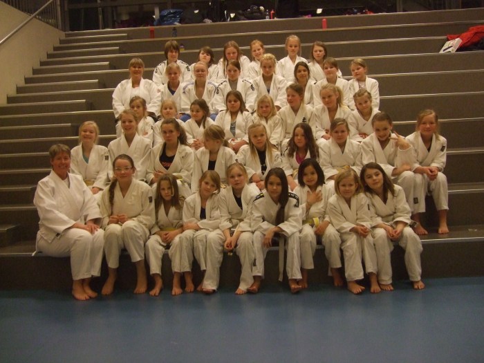 Omkring førti spreke jenter deltok på samlinga 11. og 12. januar.