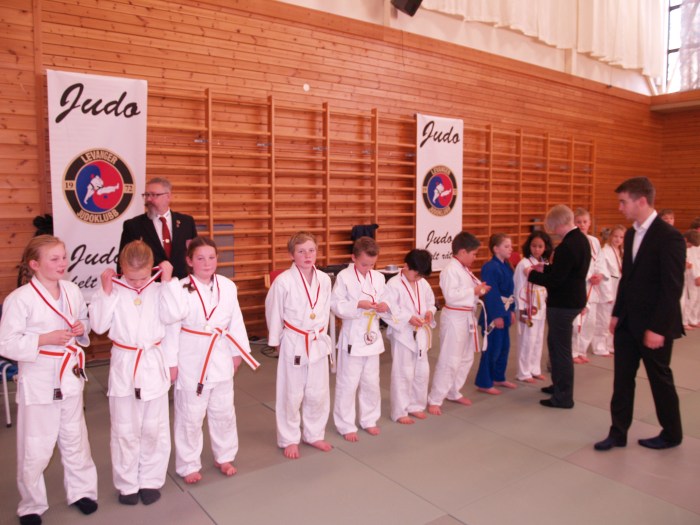 Premieutdeling i U11 og U13.