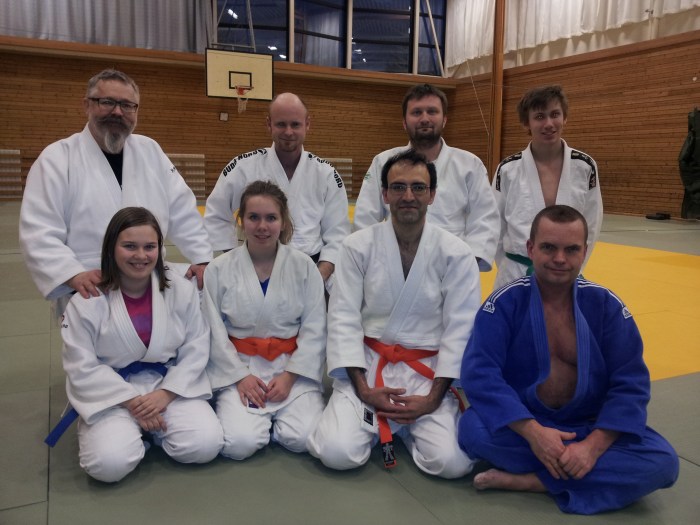 Kursdeltakerne sammen med kursansvarlig Alf Birger Rostad.