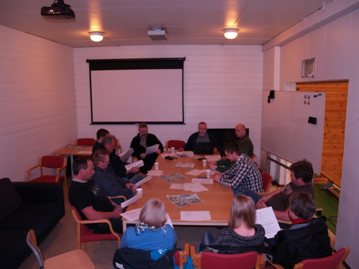 Første årsmøte i eget hus.