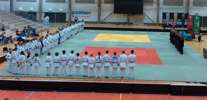 Line-up ved stevnestart.