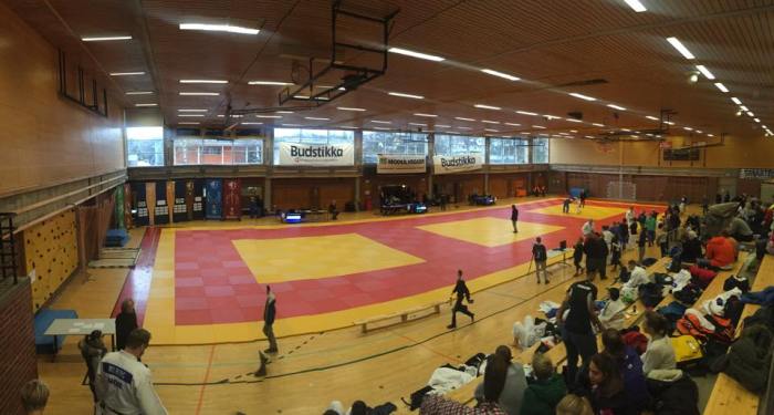 Ipponcup gikk på tre kamparealer.