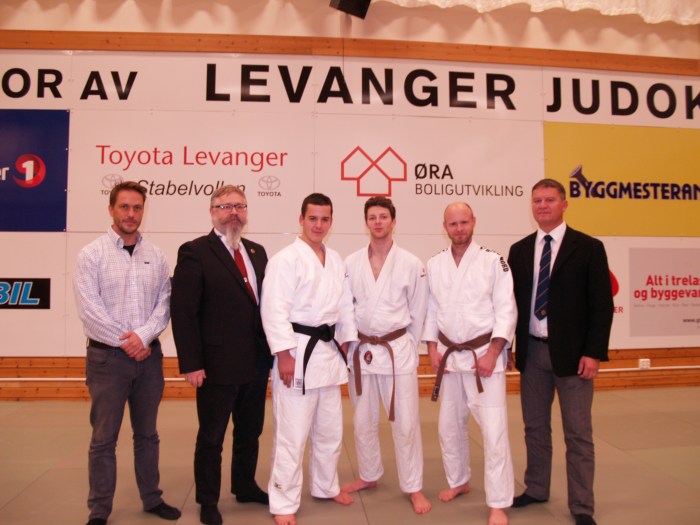 F.v.: Jørgen Hillestad, Alf Birger Rostad, Eirik Fotland, Georg Brandtzæg, Arnstein Vestad og Snorre Johansen.