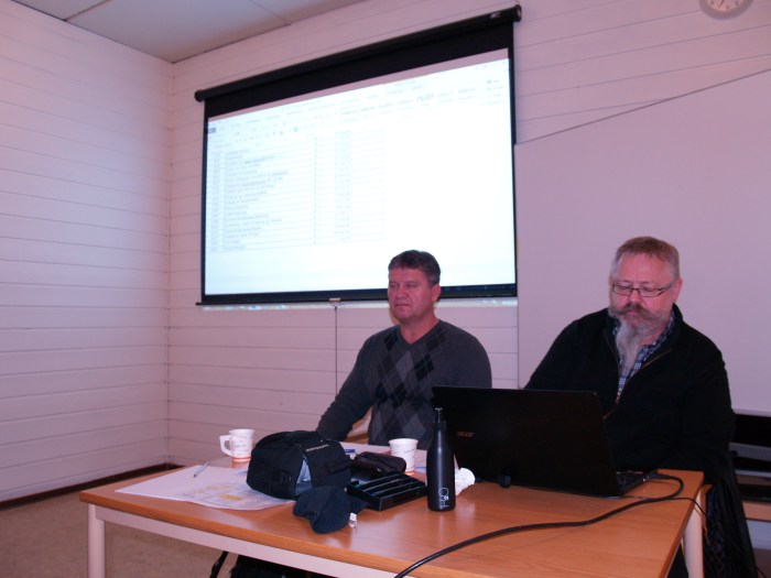 Leder Alf Birger Rostad og nestleder Snorre Johansen kan være fornøyd med en klubb der det skjer mye positivt.