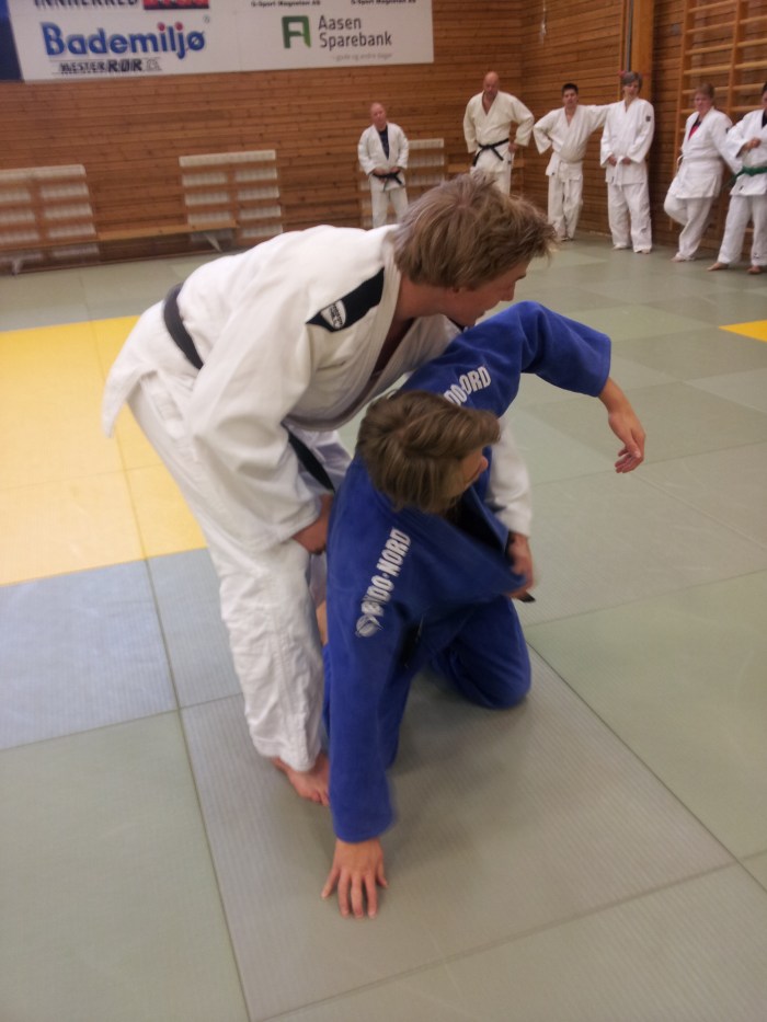 Mange ville trene sammen med Henrik Reitan (hvit) og Linus Vinje andre påskedag.