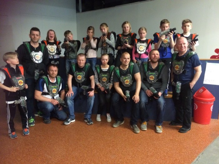 Full fart på Boda Borg!