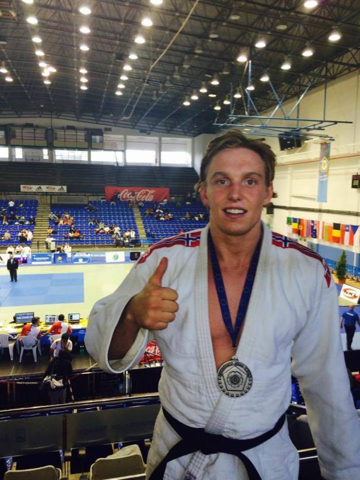 God følelse for Henrik Reitan med sølvmedalje rundt halsen.