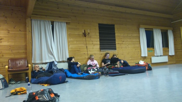 God stemning fredag kveld.